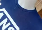 Camiseta Vans Classic Logo Manga Larga Azul Marino Talla M Mediana Algodón Cuello Redondo Unisex