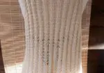 Chaleco Largo Estilo Crochet de Miss Loona Talla M/L