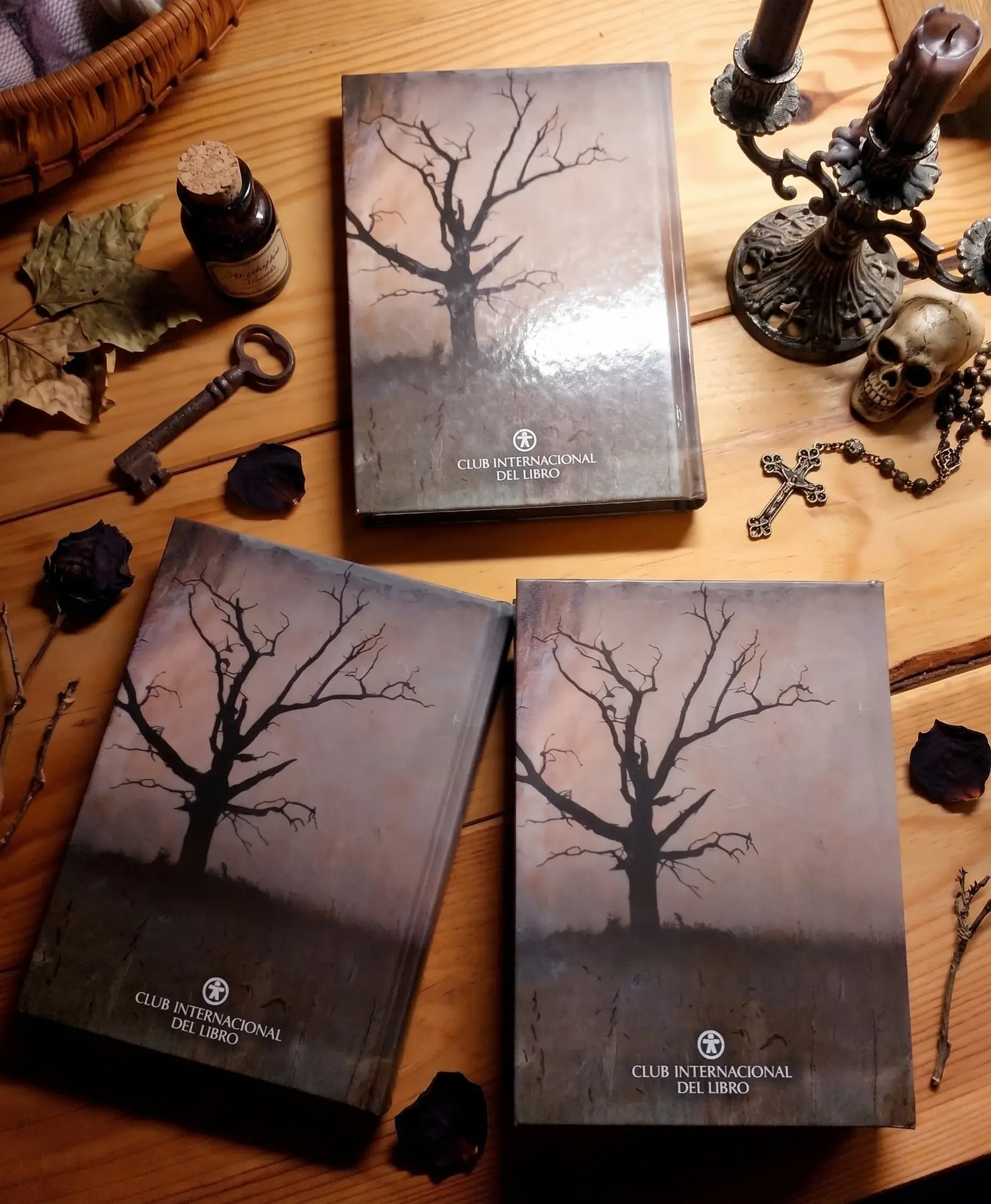 Lote de 3 Libros de Relatos Misterio-Gótico-Terror