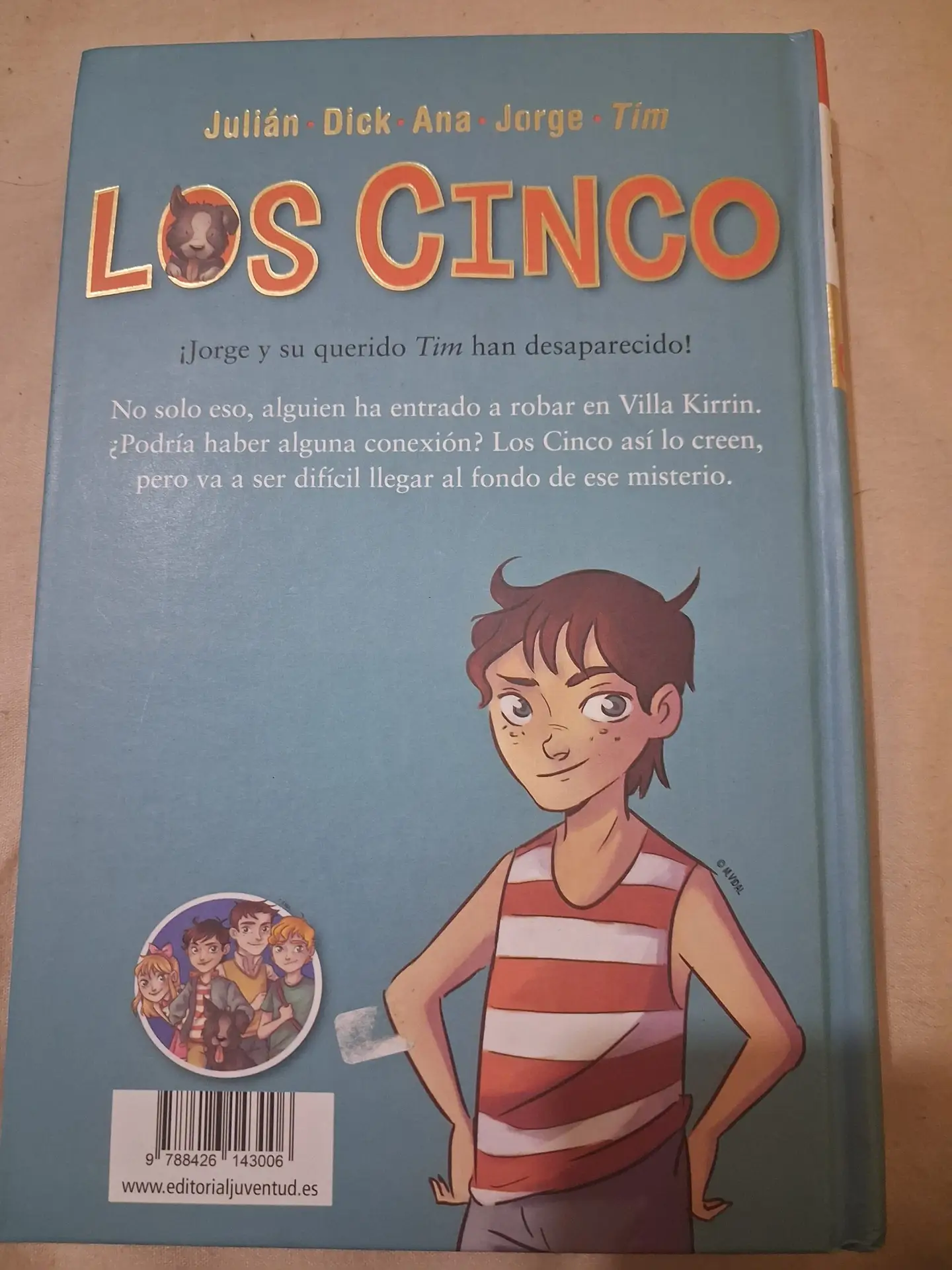 Libro «los cinco»