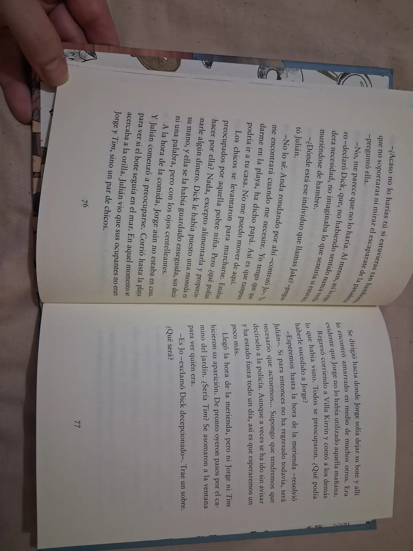 Libro «los cinco»