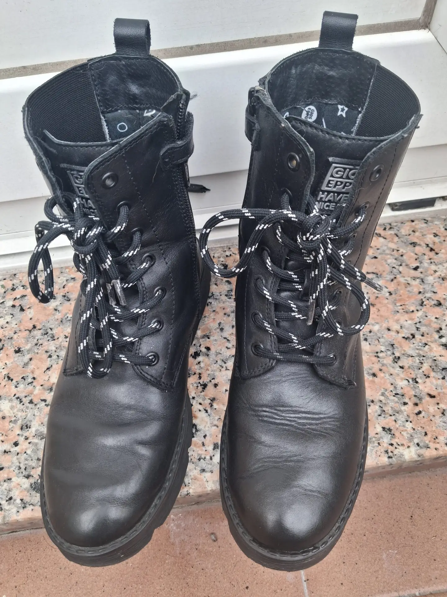 Botines piel niña/ mujer (giossepo, talla 35)