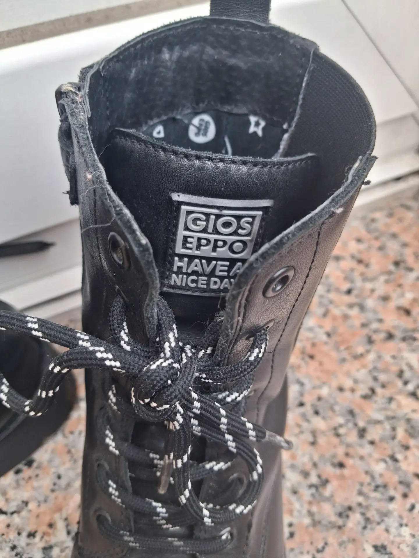 Botines piel niña/ mujer (giossepo, talla 35)