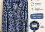 Blusa floral lefties talla S