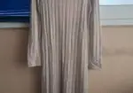 Vestido largo punto, lefties, talla S