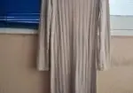 Vestido largo punto, lefties, talla S