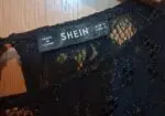 Vestido largo de encaje, shein , talla S