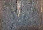 Vestido largo de encaje, shein , talla S