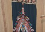 Vestido boho estampado, un uso (talla S)