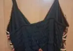 Vestido boho estampado, un uso (talla S)