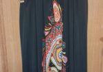 Vestido boho estampado, un uso (talla S)