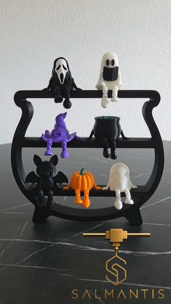 🎃 Colección Mini Amiguitos de Halloween 👻