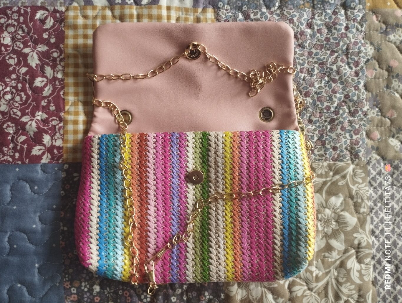 Bolso multicolor