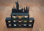 Colección completa Funko Harry Potter Quidditch con estanteria personalizada