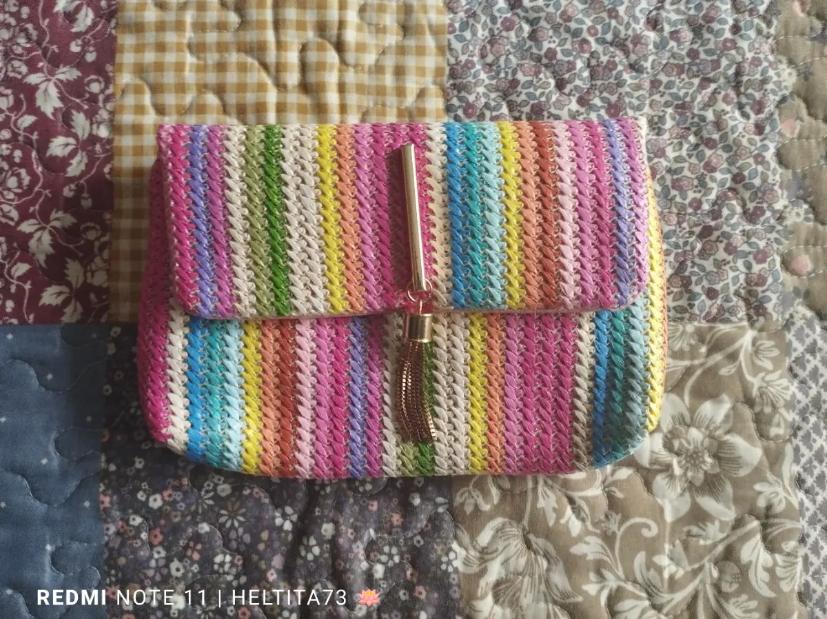 Bolso multicolor