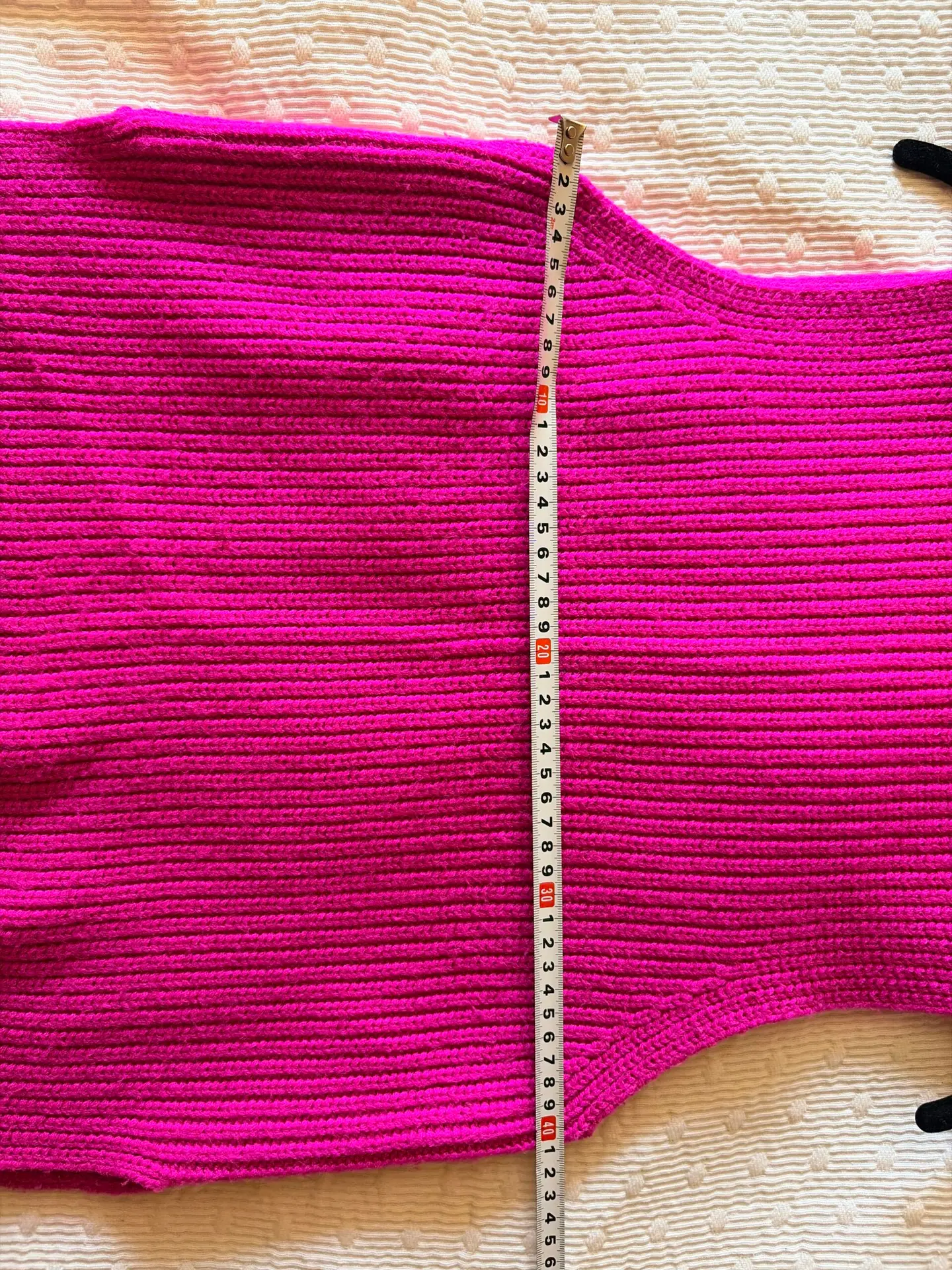Chaleco fucsia Zara