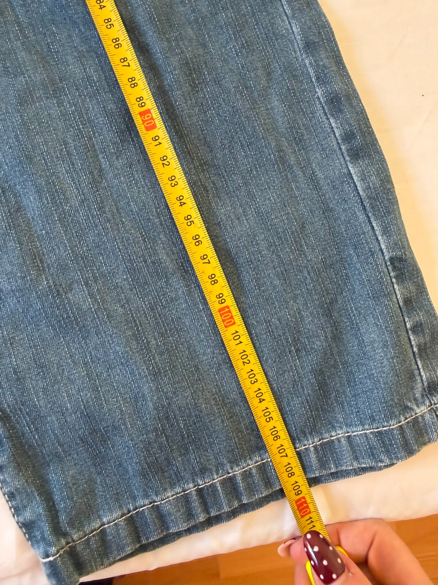 Vaqueros rectos vintage talla 36