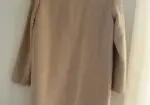 Abrigo crema sastre minimalista Kiabi talla 36