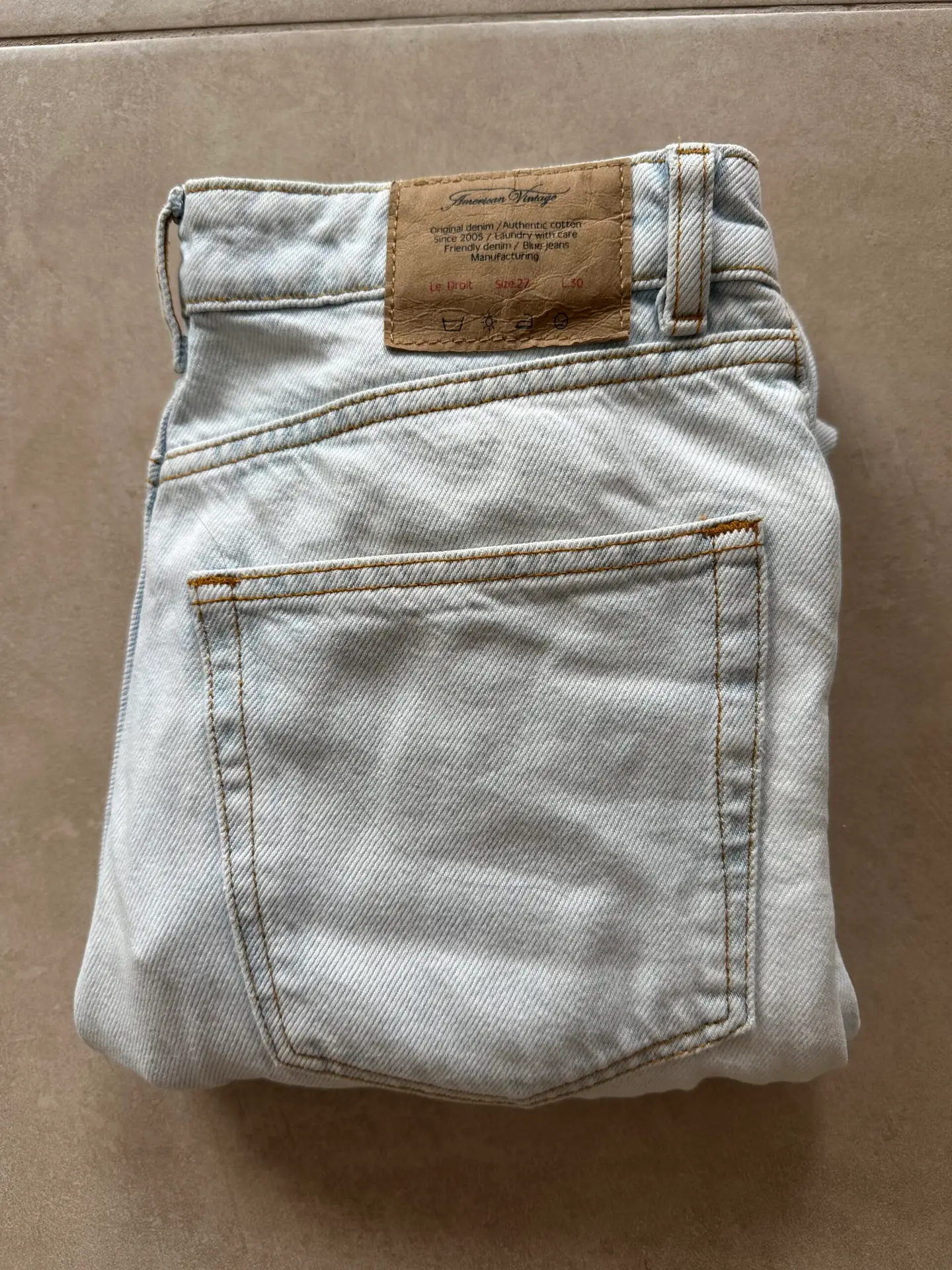 Pantalón Denim American Vintage