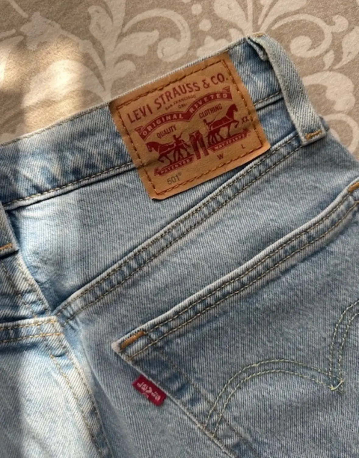 Pantaón recto de Levis de mujer talla S