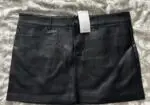 Minifalda polipiel Mango talla L