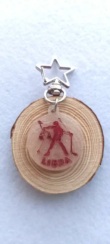 Llaveros con el signo del zodiaco