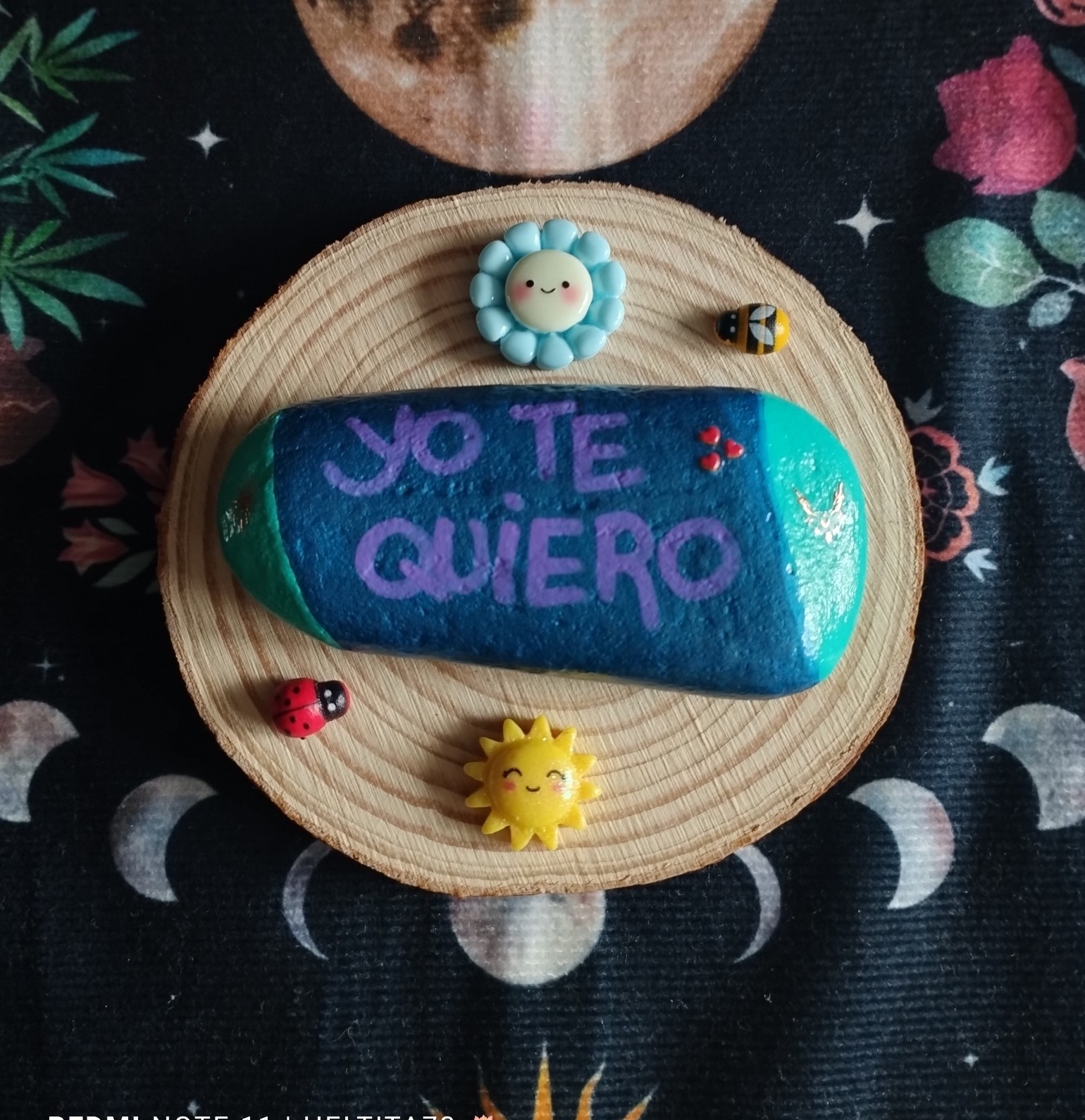Piedra «No te rindas»