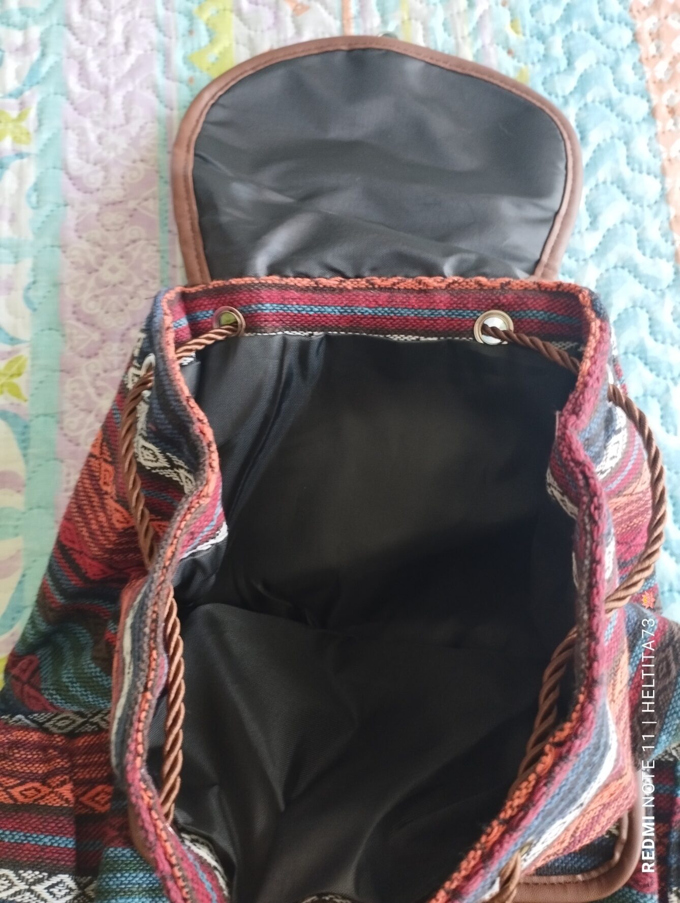 Mochila étnica