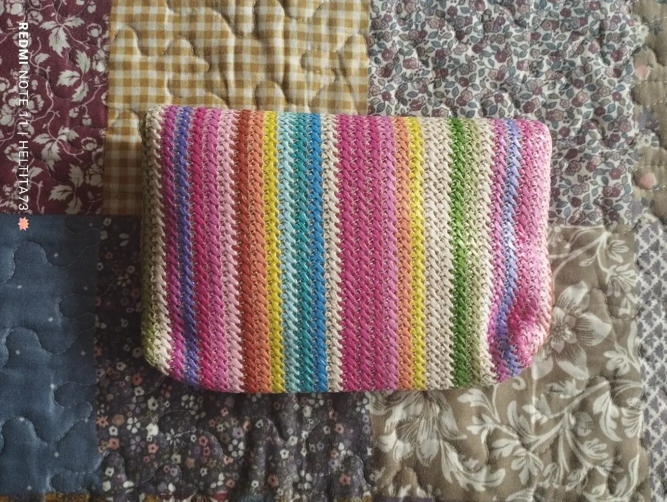 Bolso multicolor