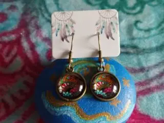 Pendientes-flores-blanco-y-rojo