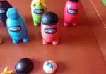 Lote de muñecos Among Us