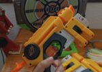 Pack Pistolas + diana Nerf